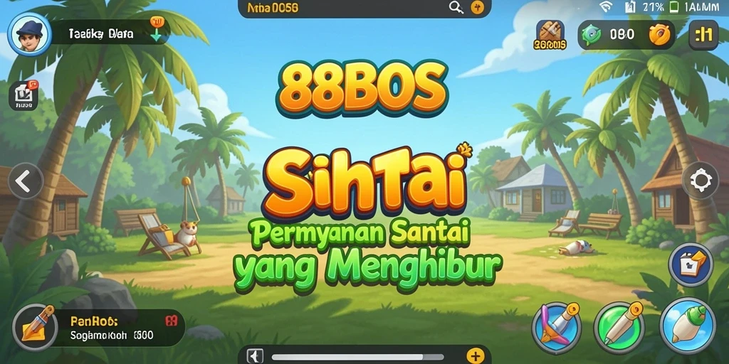 Tampilan gameplay menarik dari 88BOS yang menampilkan keseruan permainan Casual.