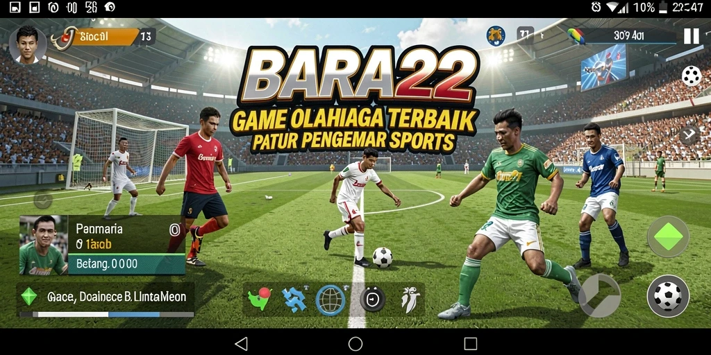 Gameplay seru BARA22 dengan grafik yang menawan.