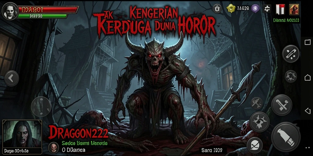 Gameplay DRAGON222 yang mencekam dengan suasana horor yang kuat.