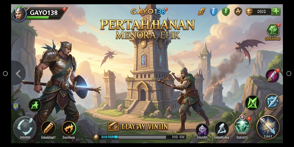 Tampilan gameplay seru dan menantang di GAYO138.