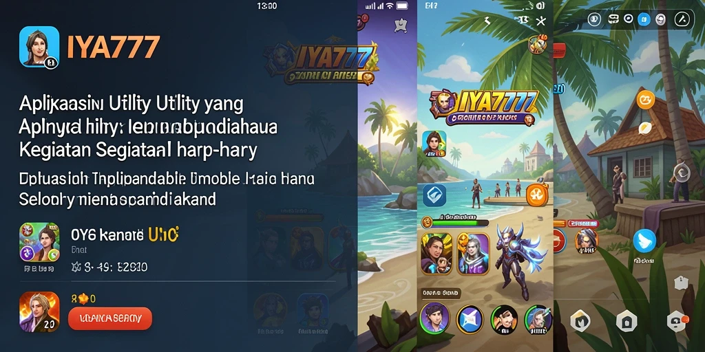 Tampilan antarmuka IYA777 yang efisien dan modern.