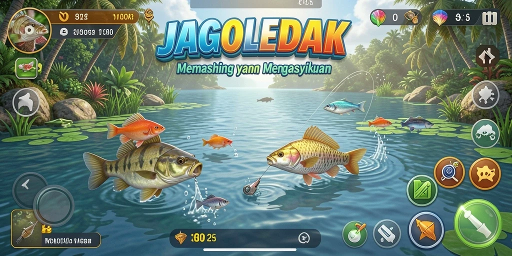 Tangkapan ikan yang memukau dalam JAGOLEDAK