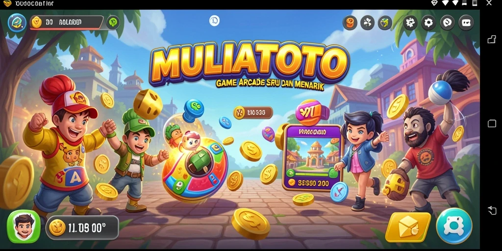 Screenshot gameplay MULIATOTO menampilkan aksi seru dan karakter menarik.