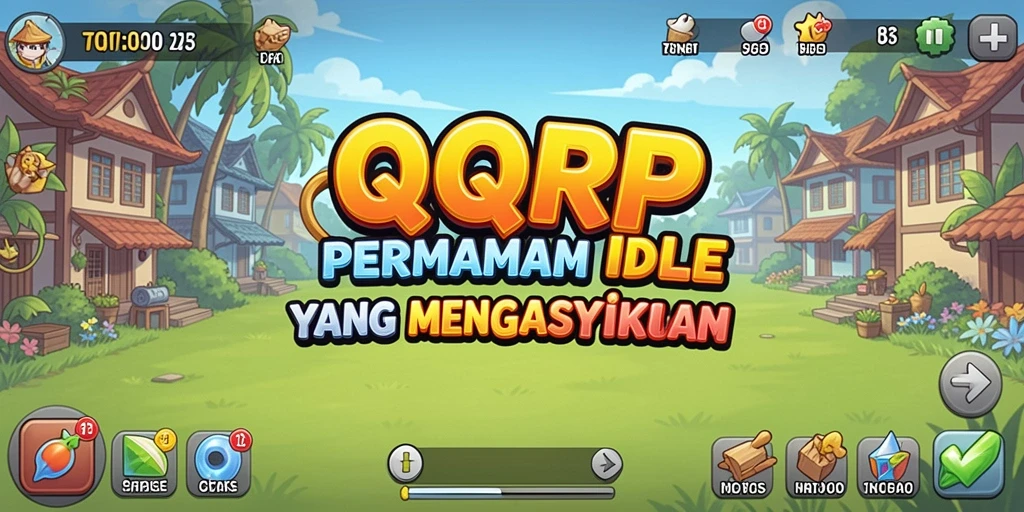 Screenshot gameplay QQRP yang menunjukkan aksi seru dan interaksi karakter.